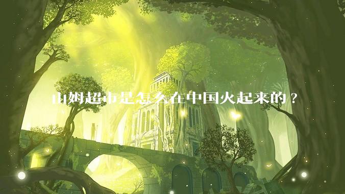 山姆超市是怎么在中国火起来的?