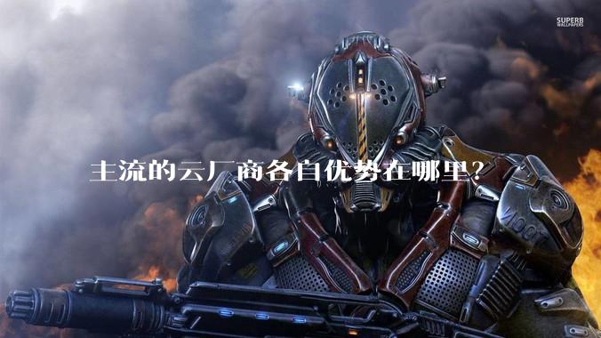 主流的云厂商各自优势在哪里？